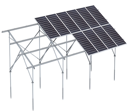 Cum suportă rafturile solare panourile solare?