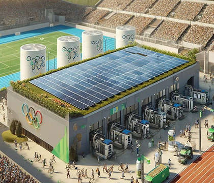 2024 Paris Solar Green Olympic